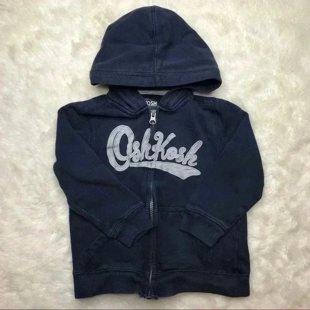 OshKosh  Hoodie Blue & Grey Size 4T